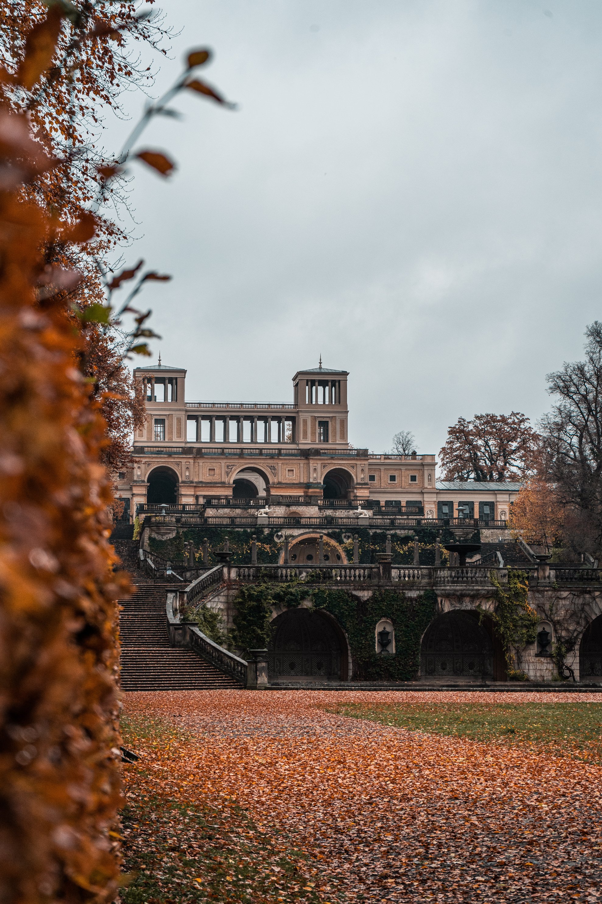 The Orangery Palace in Park Sanssouci in Potsdam, Germany